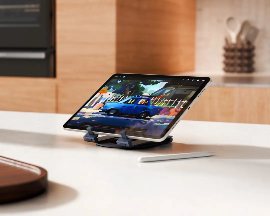 Twelve South Curve Mini iPad-standaard - Blauw - afbeelding 6 van 6