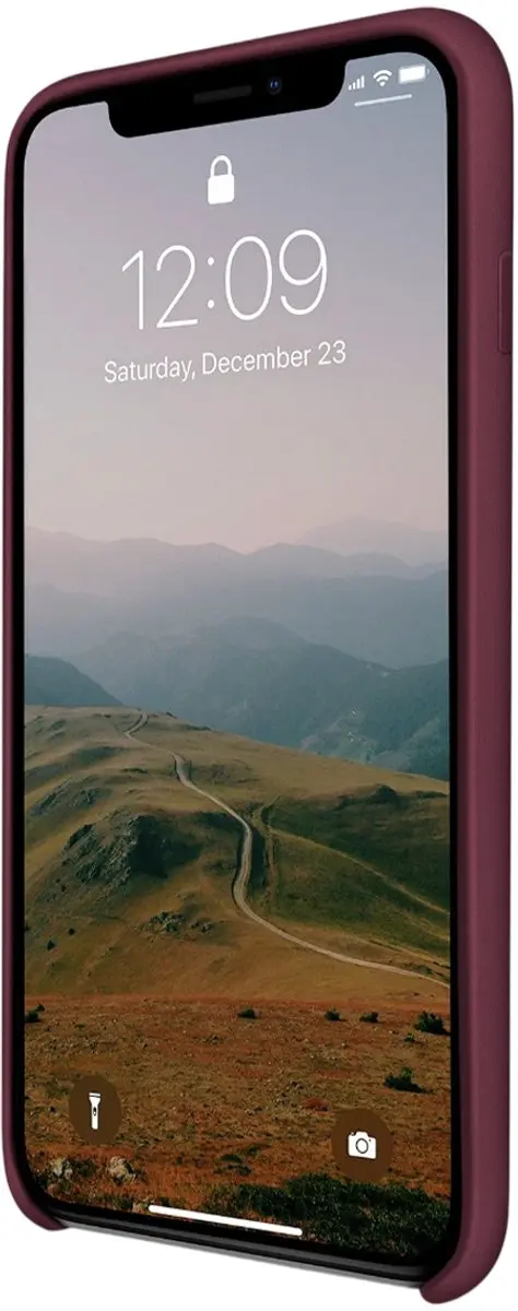 Twelve South RelaxedLeather iPhone X / XS Hoesje Marsala