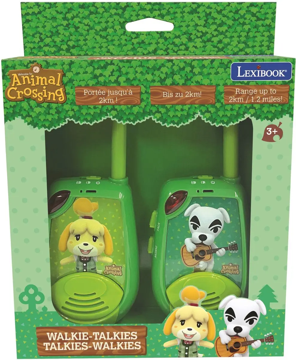 Lexibook Animal Crossing TW25AC Walkie-Talkies 2 km - afbeelding 6 van 6