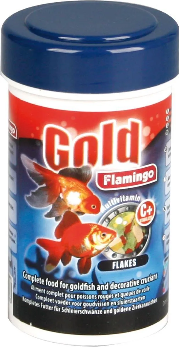 Flamingo Gold Vlokvoer Goudvis - 100 ml