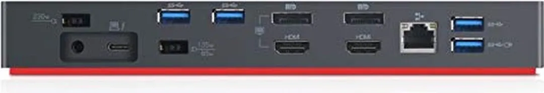 Lenovo 40AN0135DK Thunderbolt 3 Dock - Zwart
