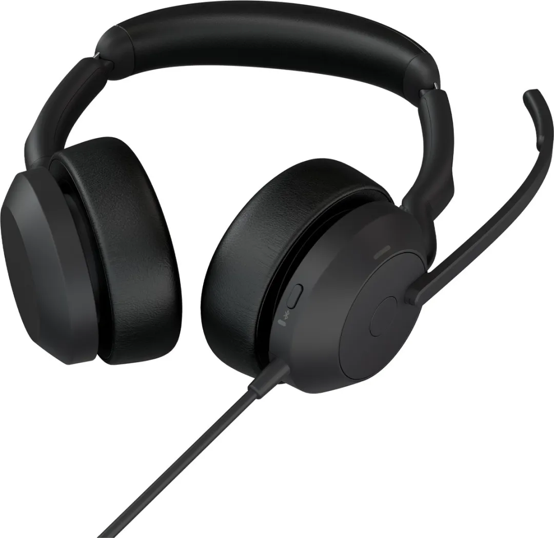 Jabra Evolve2 50 Headset - USB-A - Zwart