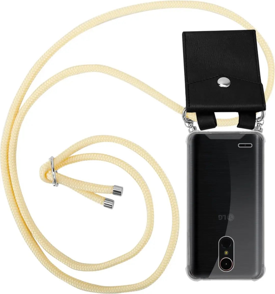 Cadorabo Hoesje geschikt voor LG K10 2017 in ROOM BEIGE