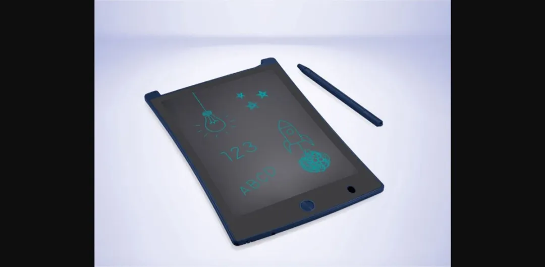 SILVERCREST LCD-schrijfbord Blauw 8,5" - 2 Magneten