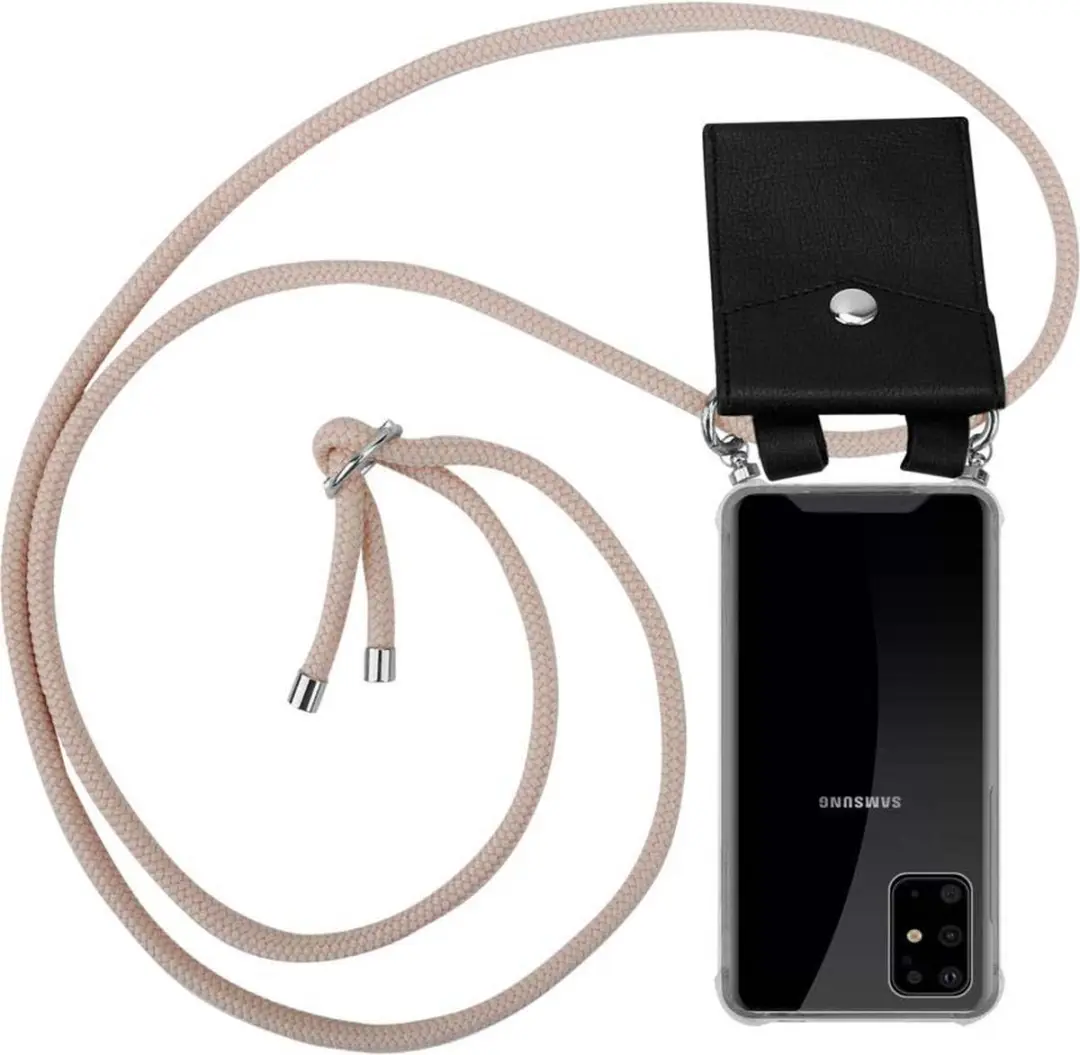 Cadorabo Hoesje geschikt voor Samsung Galaxy S20 PLUS in PEARLY ROSE GOUD