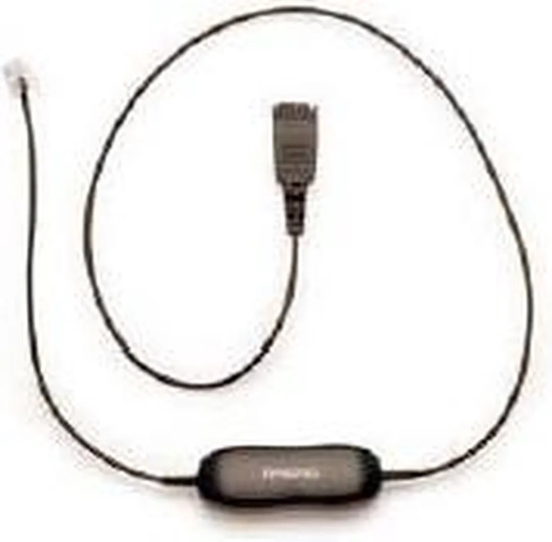 Jabra QD-3.5mm Jack voor Alcatel IP Touch - Zwart