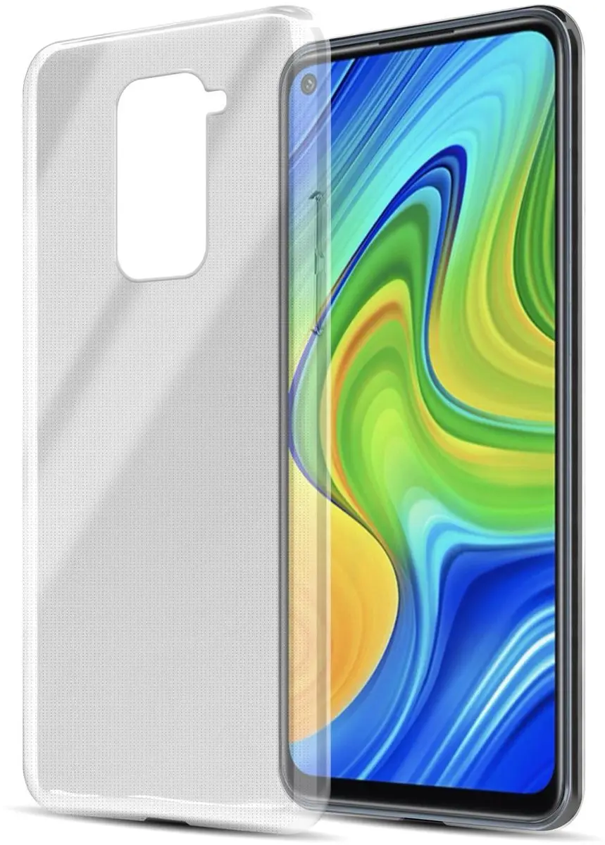 Cadorabo Hoesje geschikt voor Xiaomi RedMi 10X 4G in VOLLEDIG TRANSPARANT