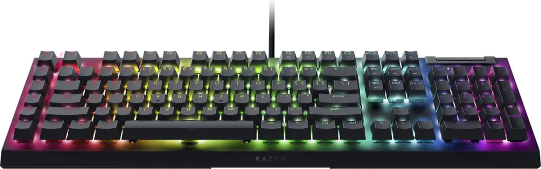Razer BlackWidow V4 X RZ03-04700100-R3M1 Gaming Toetsenbord - Green Switch - Zwart