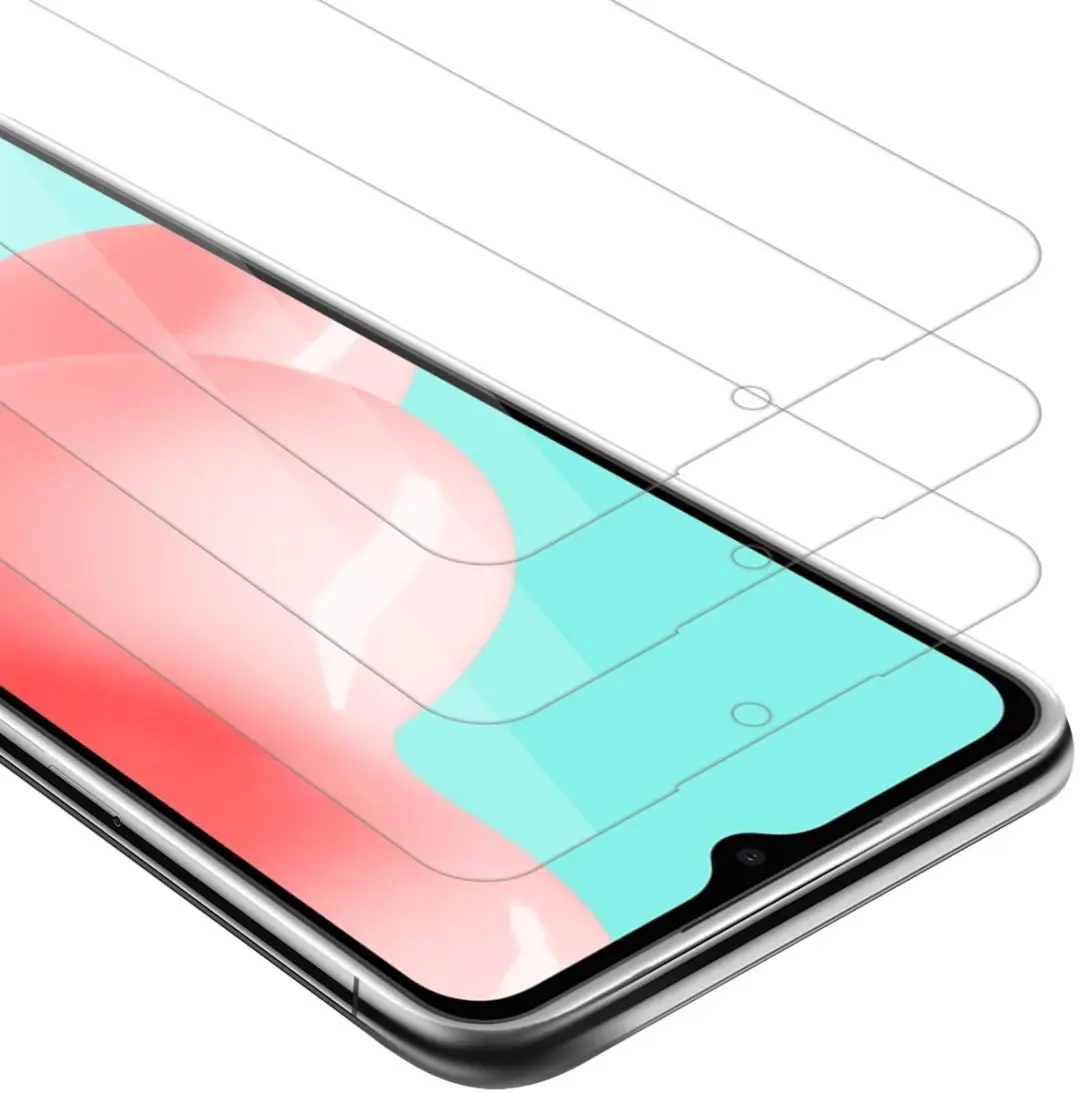 Cadorabo 3x Screenprotector geschikt voor Samsung Galaxy A72 4G / 5G