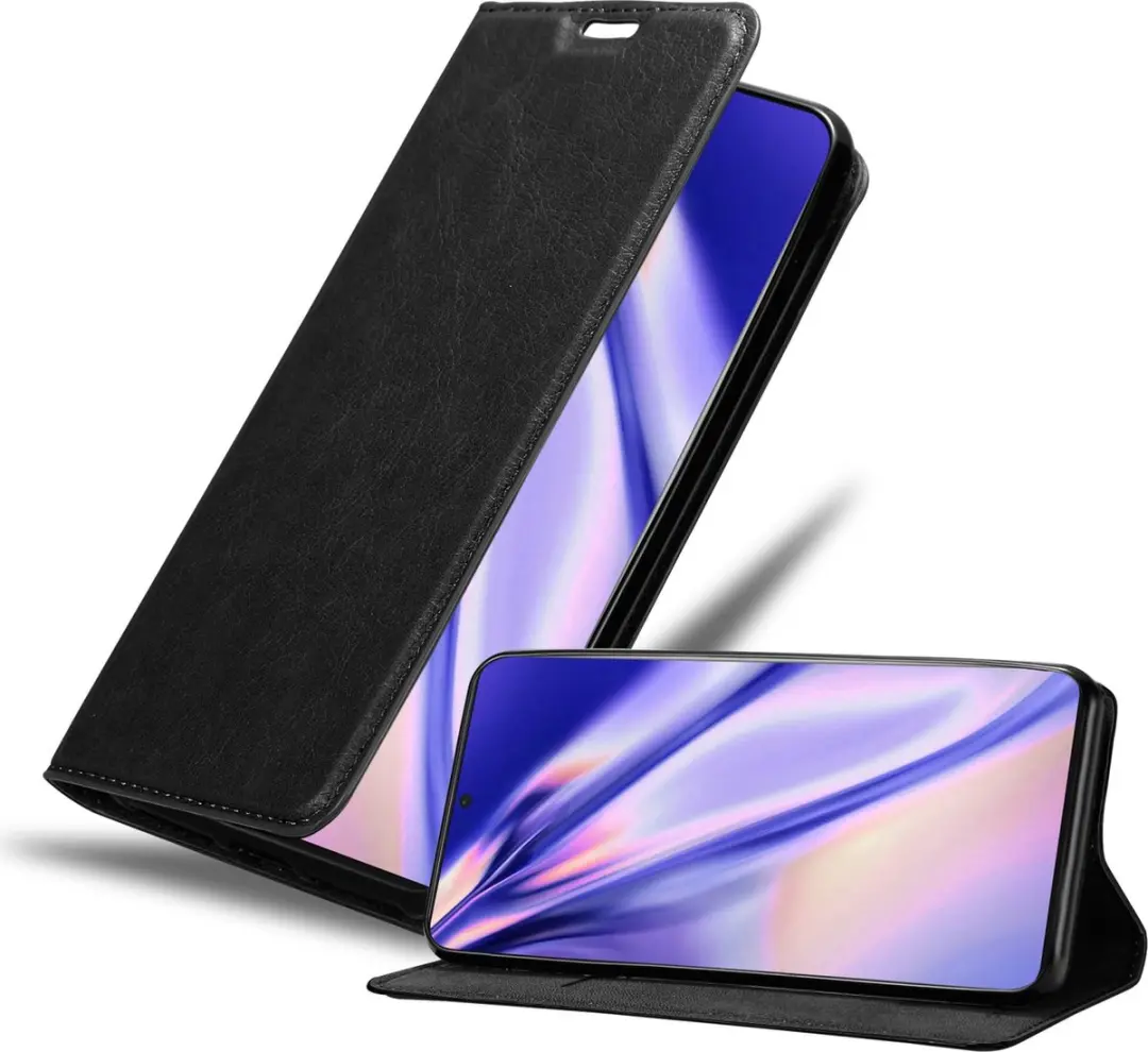 Cadorabo Hoesje geschikt voor Samsung Galaxy S22 ULTRA in ZWARTE NACHT