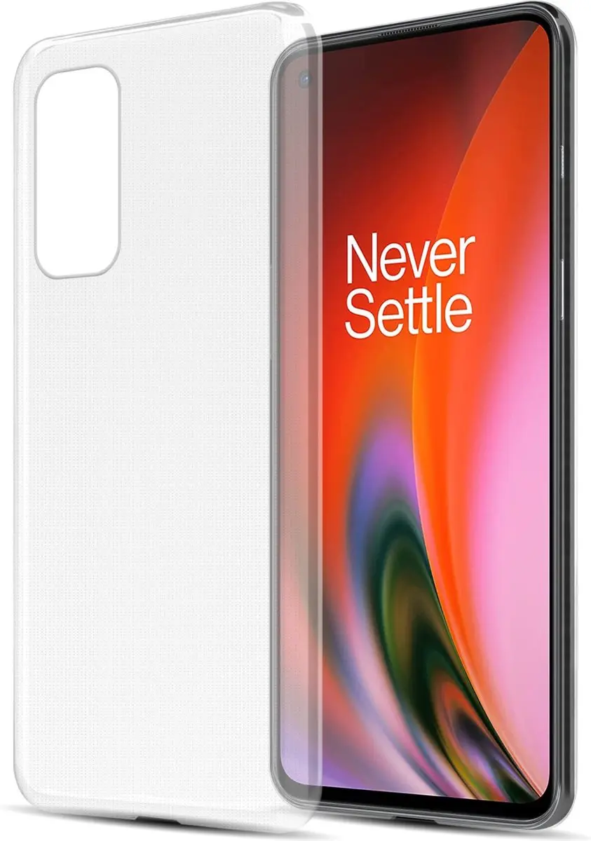 Cadorabo Hoesje geschikt voor OnePlus Nord 2 5G in VOLLEDIG TRANSPARANT
