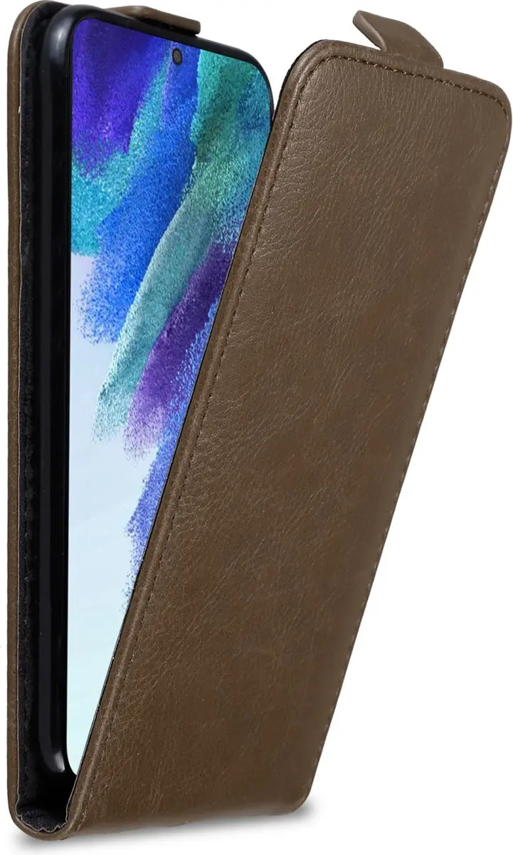 Cadorabo Hoesje geschikt voor Samsung Galaxy S22 in KOFFIE BRUIN