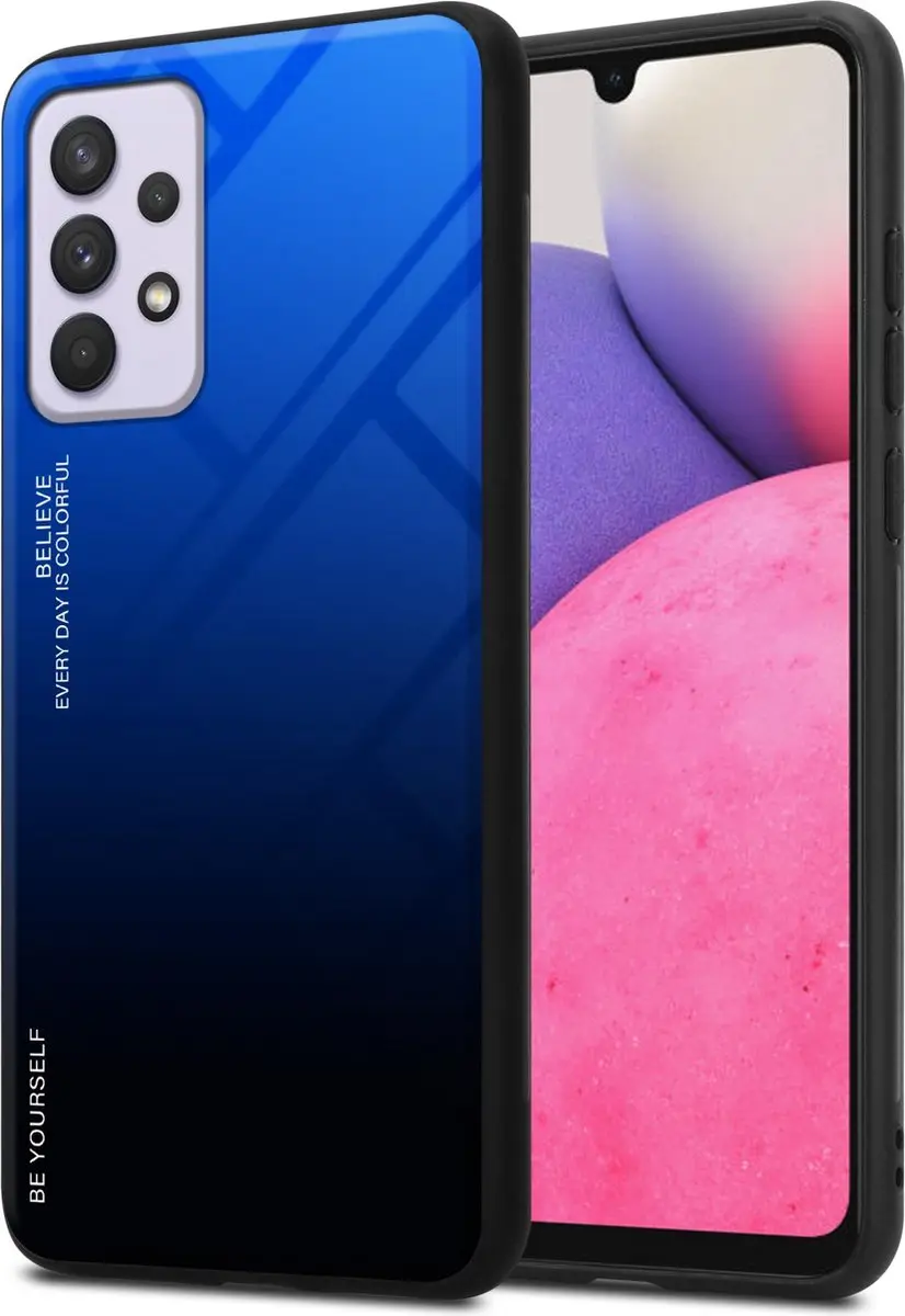 Cadorabo Hoesje geschikt voor Samsung Galaxy A33 5G in BLAUW