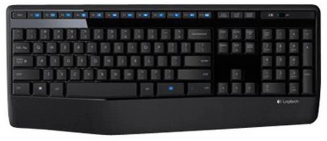 Logitech MK345 Draadloze Toetsenbord & Muis Set - 3 Knoppen - Black/Blue