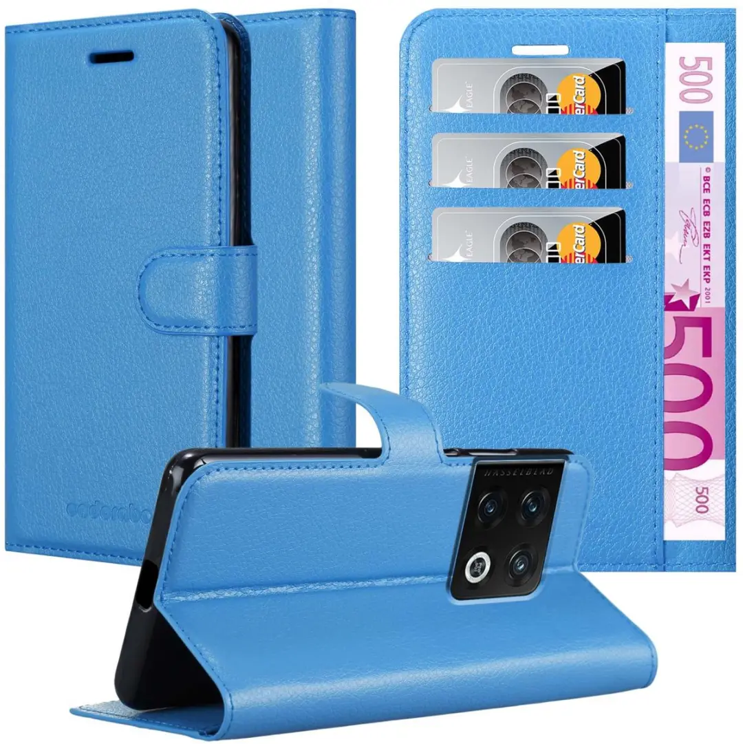 Cadorabo Hoesje geschikt voor OnePlus 10 PRO 5G in PASTEL BLAUW