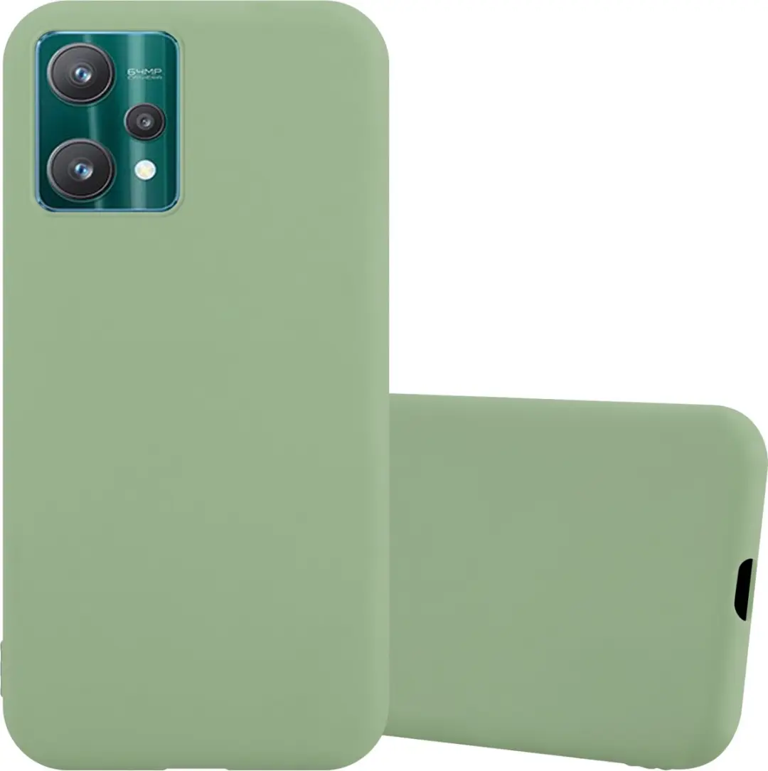 Cadorabo Hoesje geschikt voor Realme 9 4G / 9 PRO+ in CANDY PASTEL GROEN