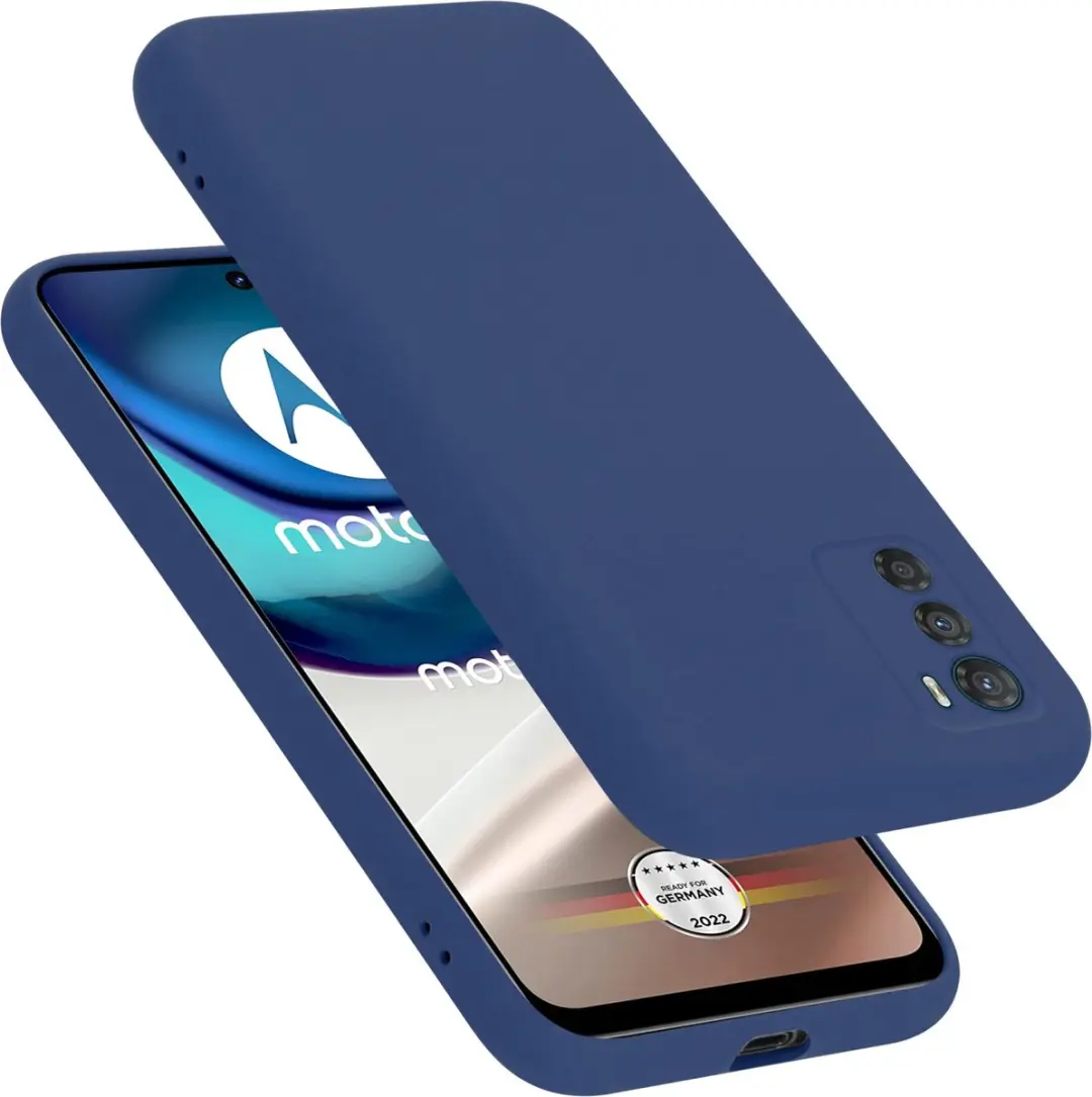 Cadorabo Hoesje geschikt voor Motorola MOTO G42 in LIQUID BLAUW