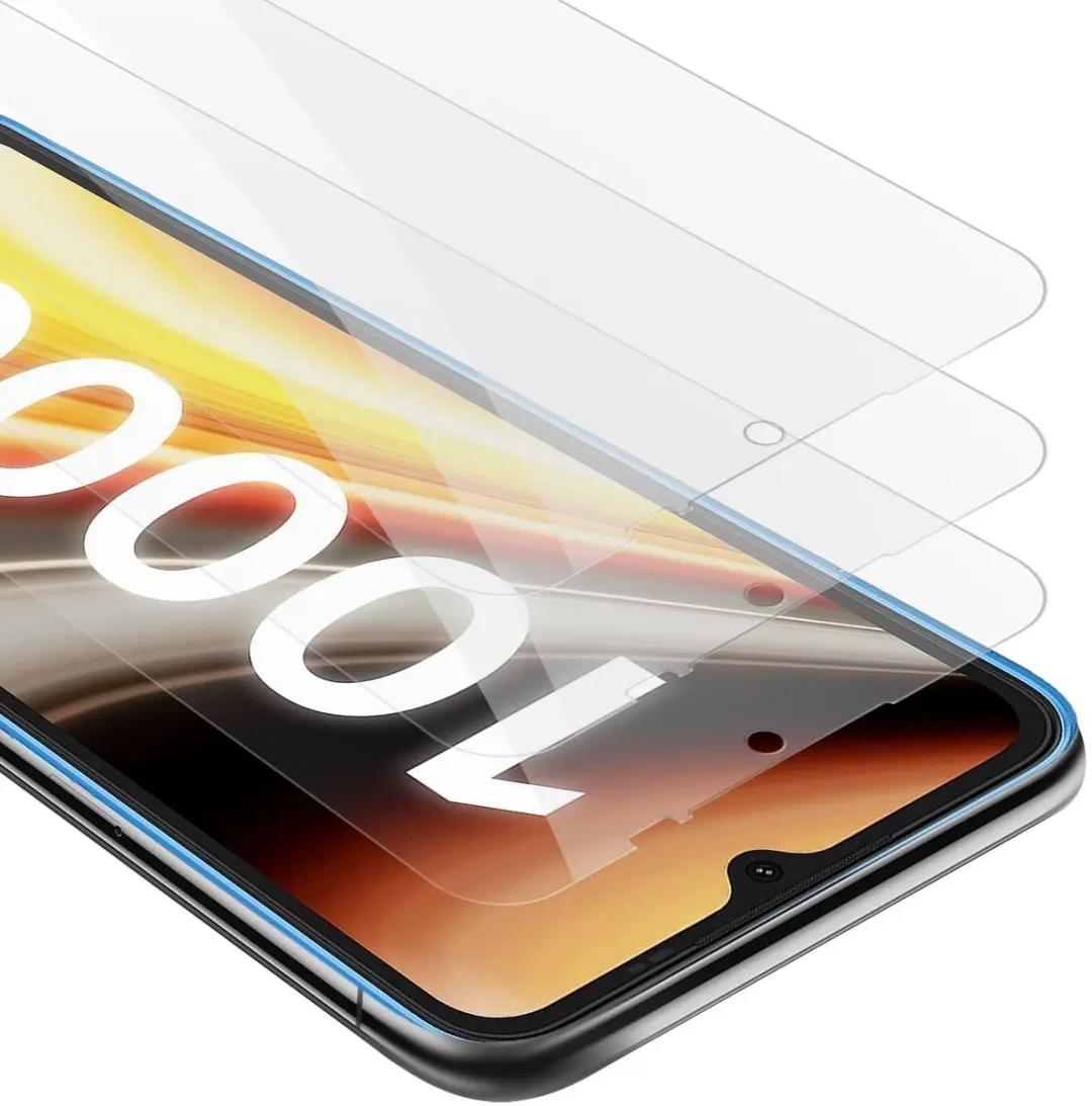 Cadorabo 3x Screenprotector geschikt voor Umidigi Power 7 MAX