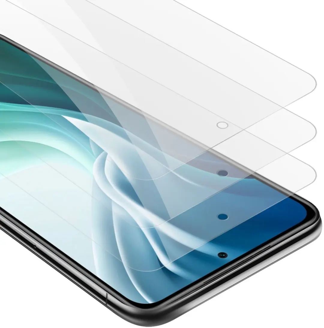 Cadorabo 3x Screenprotector geschikt voor Xiaomi Mi 11i / POCO F3