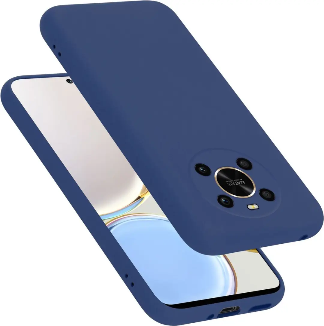 Cadorabo Hoesje geschikt voor Honor MAGIC 4 LITE in LIQUID BLAUW