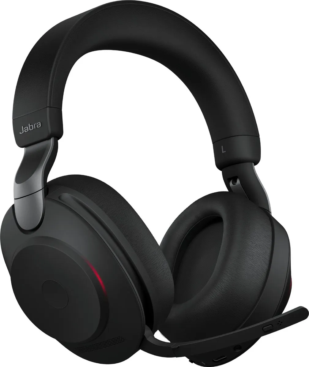 Jabra Evolve 2 85 UC Headset - Zwart