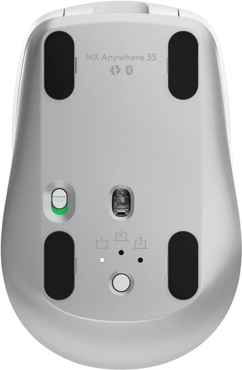Logitech MX Anywhere 3S 910-006930 Draadloze Muis - Lichtgrijs