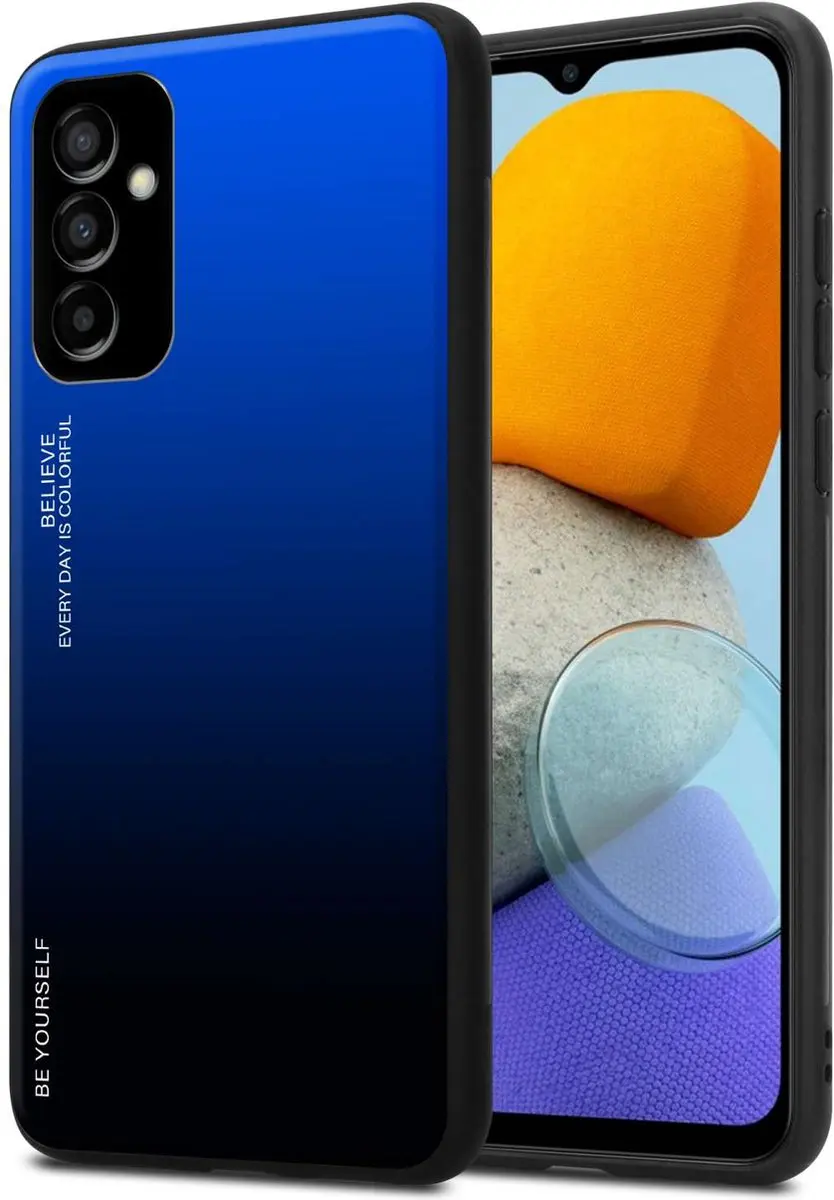 Cadorabo Hoesje geschikt voor Samsung Galaxy M23 5G in BLAUW