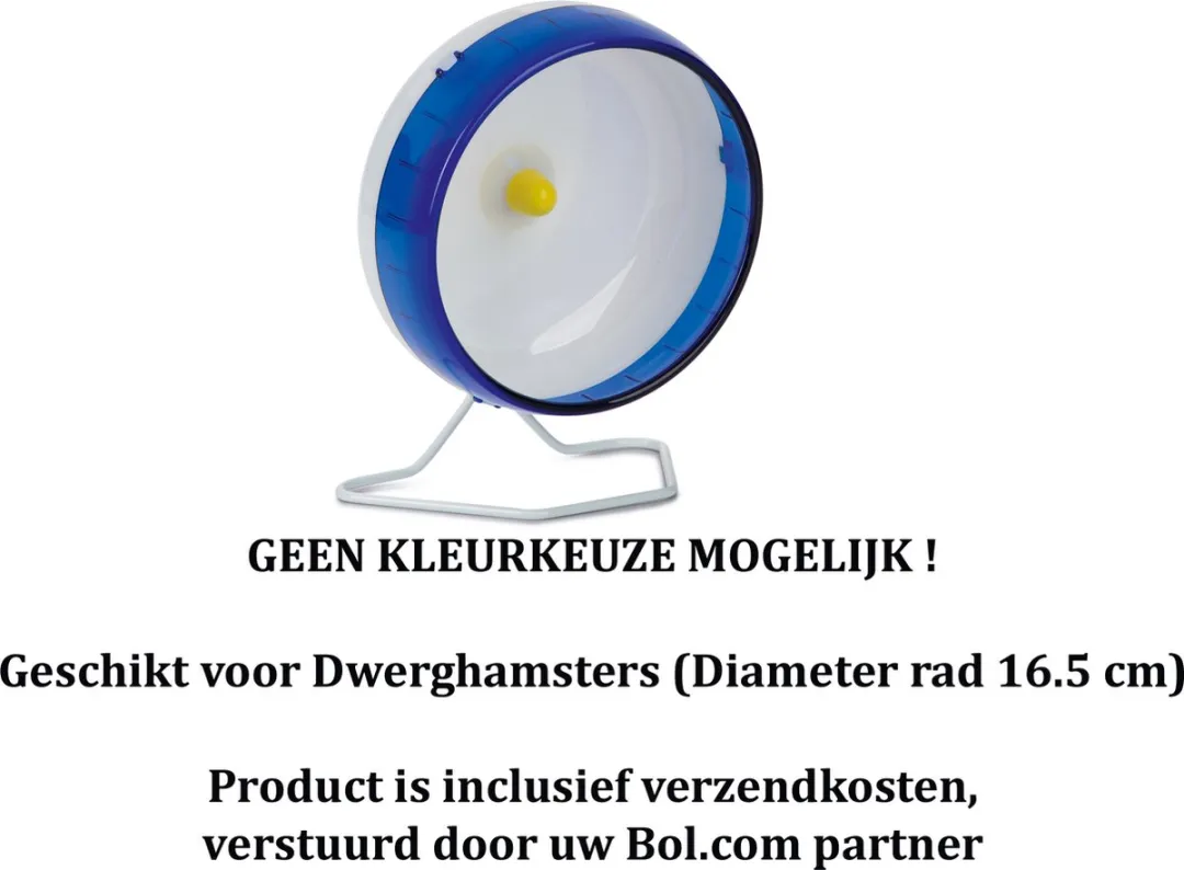 Beeztees Silent Spinner Hamstermolentje M - Assorti
