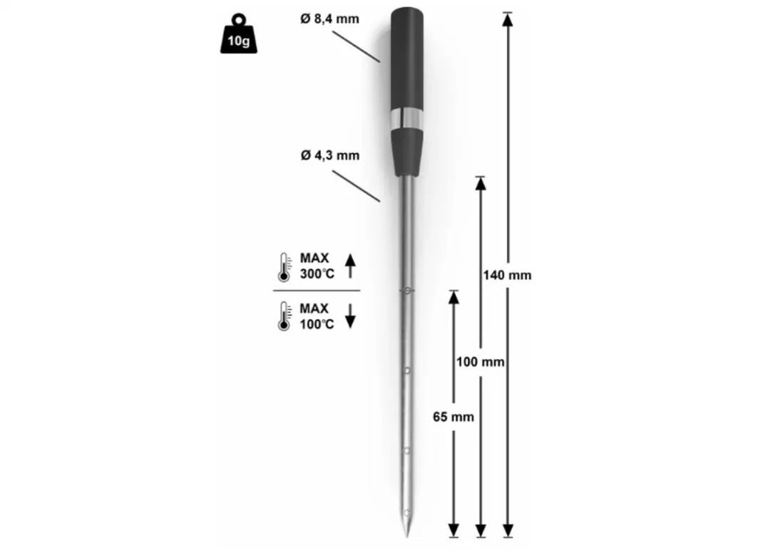Bosch HEZ32WA00 - Draadloze Bluetooth kerntemperatuurmeter - Vaatwasserbestendig