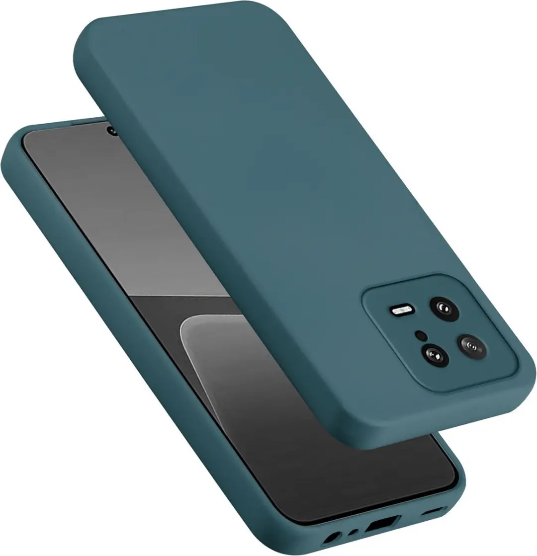Cadorabo Hoesje geschikt voor Xiaomi 13 5G in LIQUID GROEN
