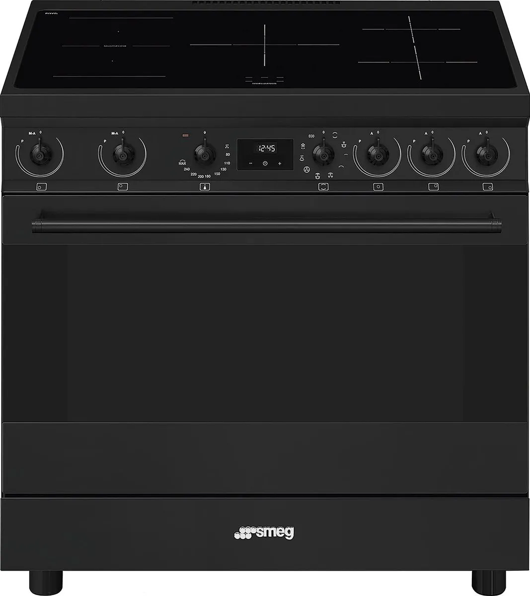Smeg Concert C9IMN2 fornuis Vrijstaand fornuis Electrisch Inductiekookplaat zone