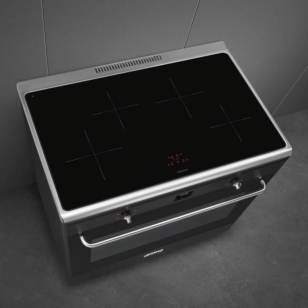 Smeg CG90IANT9 Inductiefornuis 90cm - Antraciet