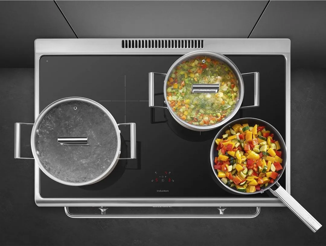 Smeg CG90IANT9 Inductiefornuis 90cm - Antraciet