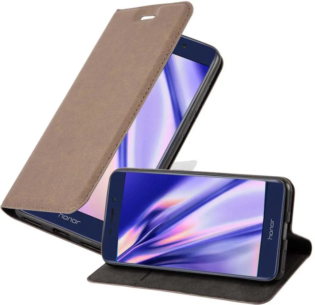 Cadorabo Hoesje geschikt voor Honor 6C PRO in KOFFIE BRUIN
