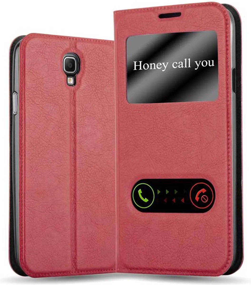 Cadorabo Hoesje geschikt voor Samsung Galaxy NOTE 3 NEO in SAFRAN ROOD