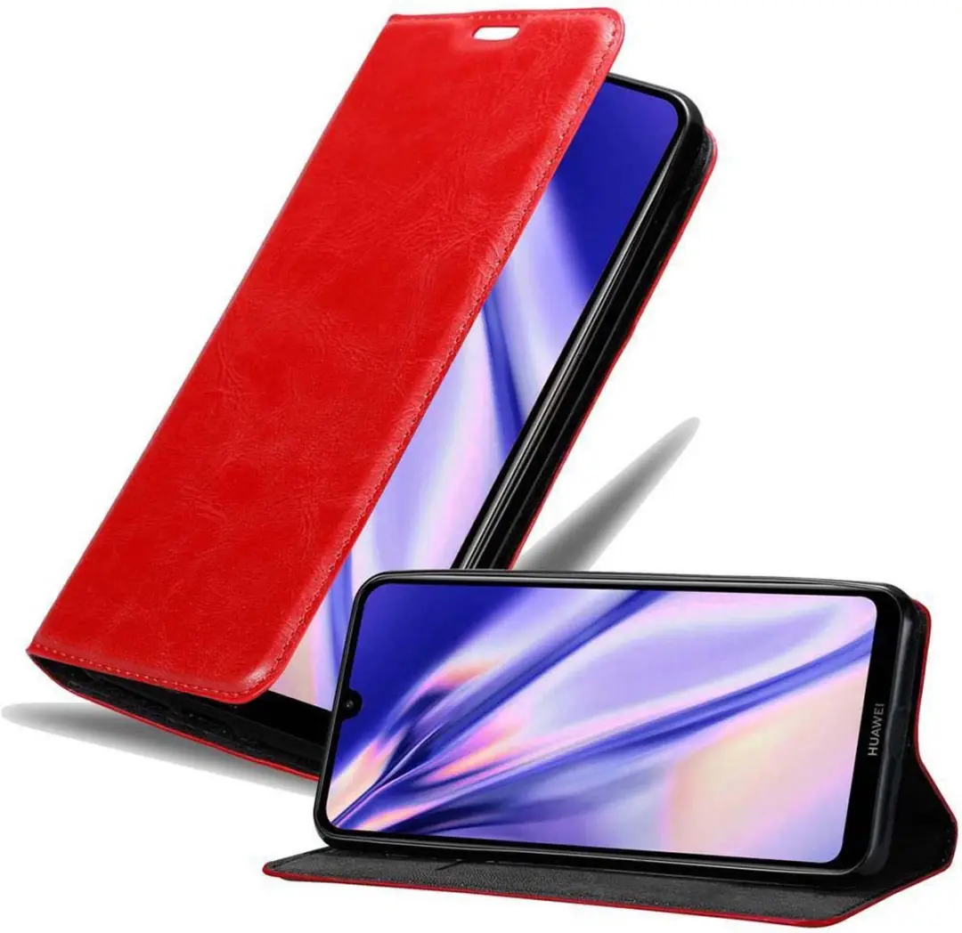 Cadorabo Hoesje geschikt voor Huawei Y7 2019 / Y7 PRIME 2019 in APPEL ROOD