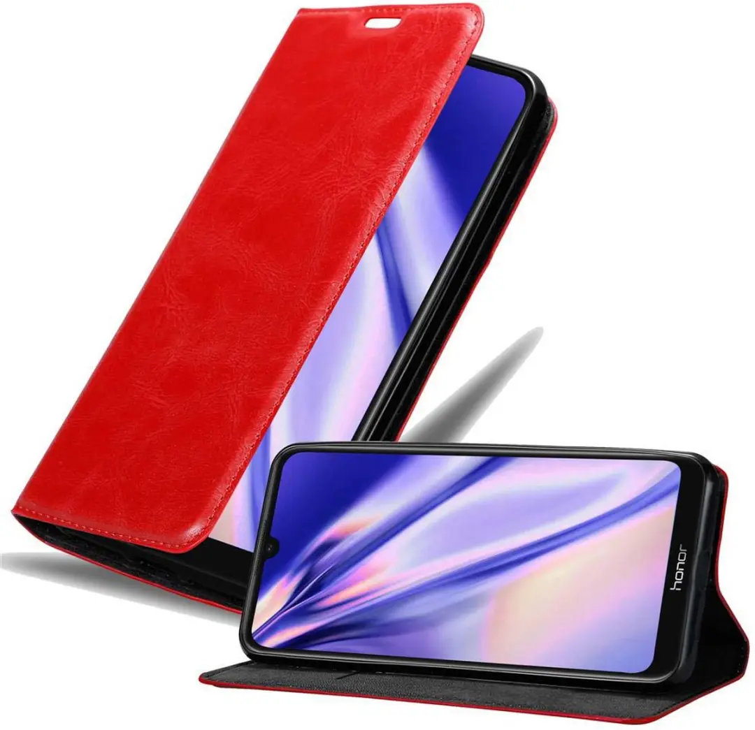 Cadorabo Hoesje geschikt voor Honor 8A in APPEL ROOD
