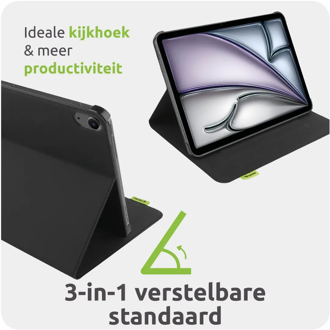 Gecko Covers Cactus Cover V10CL2524C1 Tablethoes - Zwart - afbeelding 3 van 6