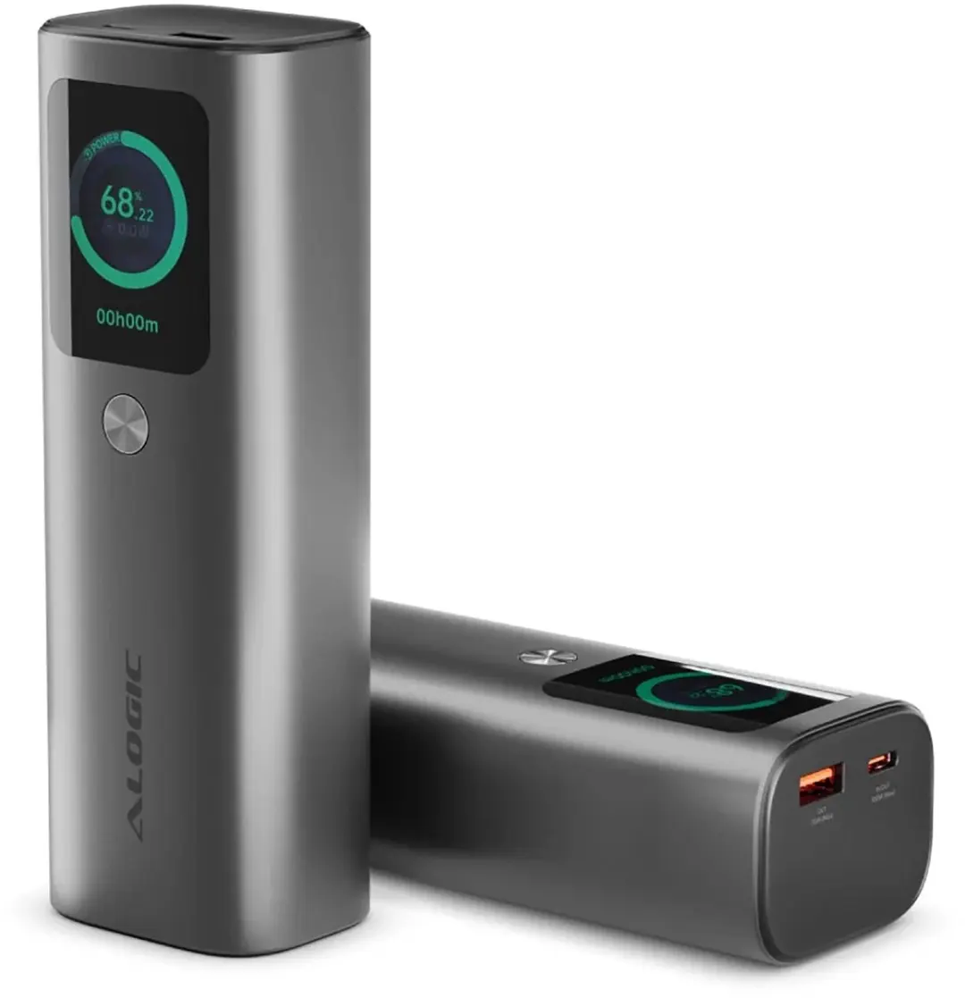 Alogic Retract Max Powerbank 20.000mAh 165W - Grijs - afbeelding 3 van 5