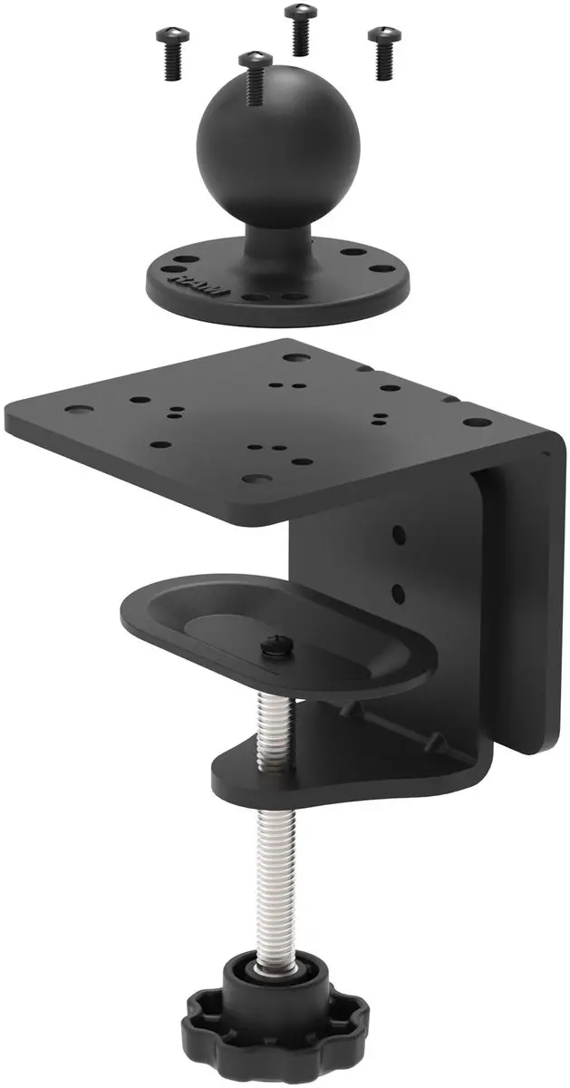 Heavy Duty C-klembasis met C- maat kogel - afbeelding 2 van 6