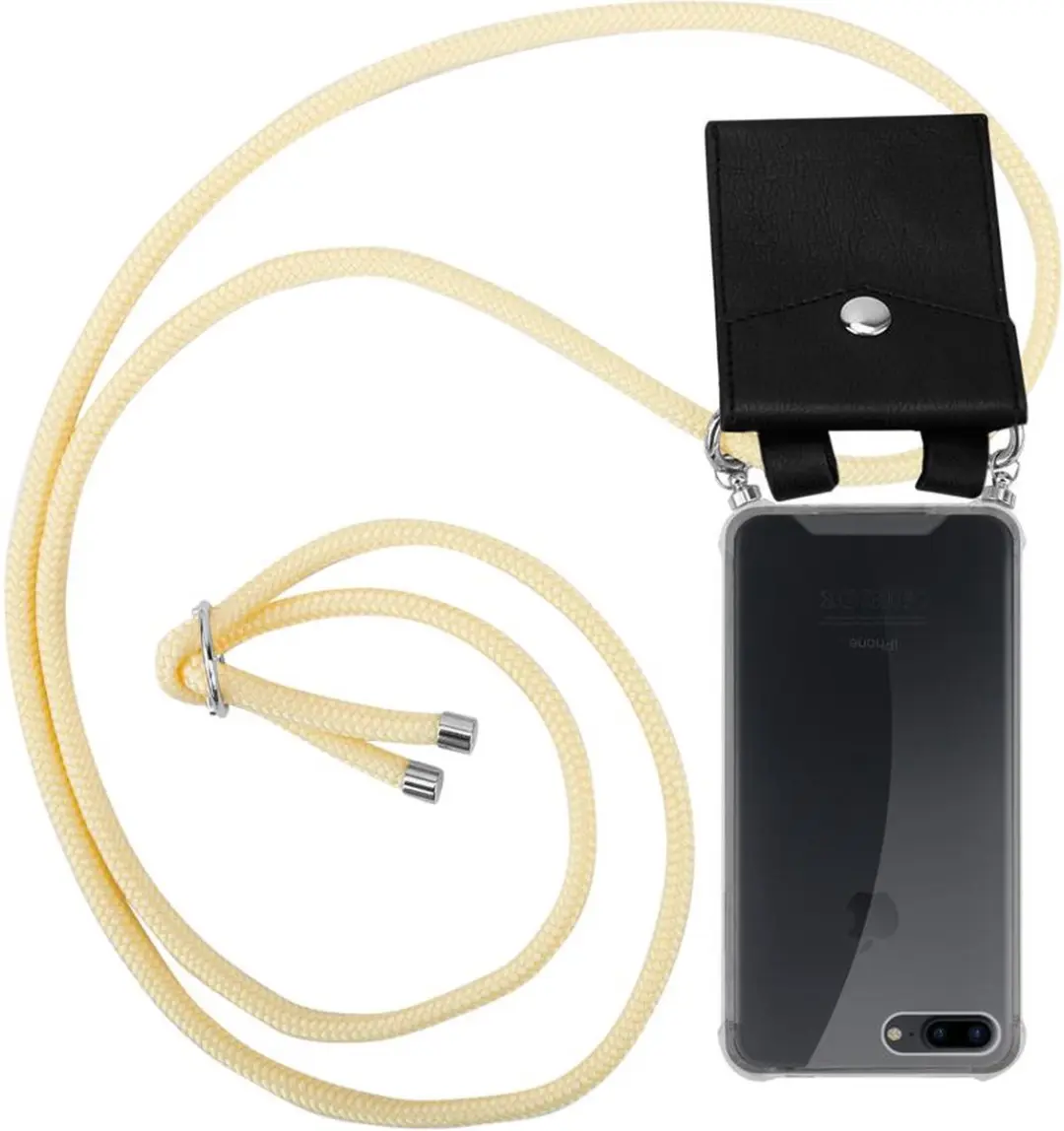 Cadorabo Hoesje geschikt voor Apple iPhone 7 PLUS / 7S PLUS / 8 PLUS in ROOM BEI