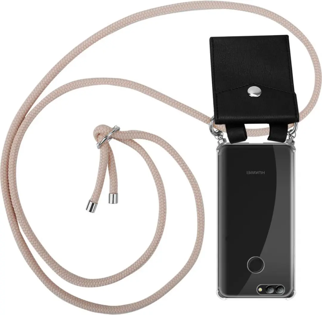Cadorabo Hoesje geschikt voor Huawei NOVA 2 in PEARLY ROSE GOUD