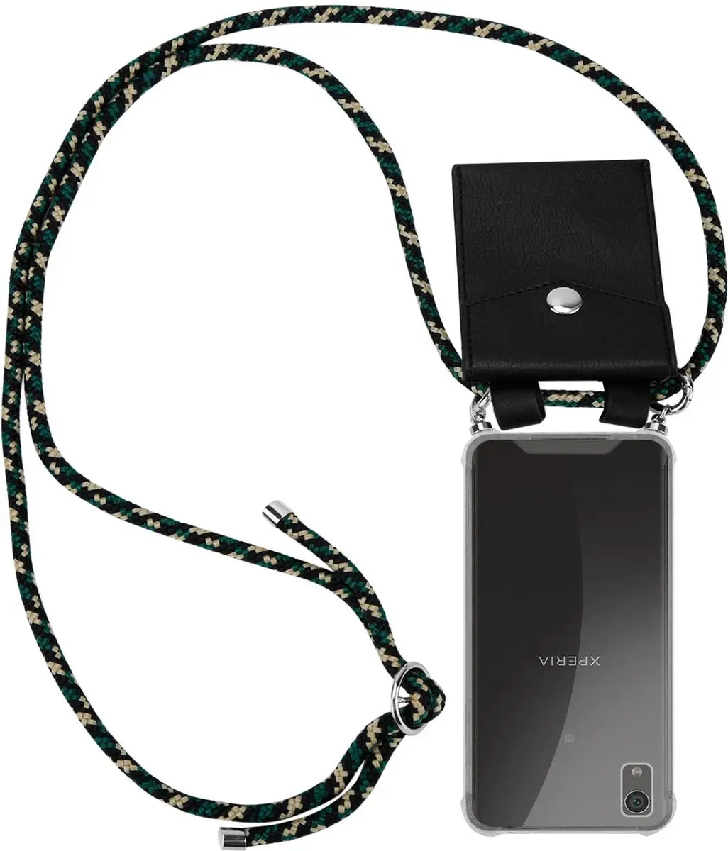 Cadorabo Hoesje geschikt voor Sony Xperia XA1 PLUS in CAMOUFLAGE