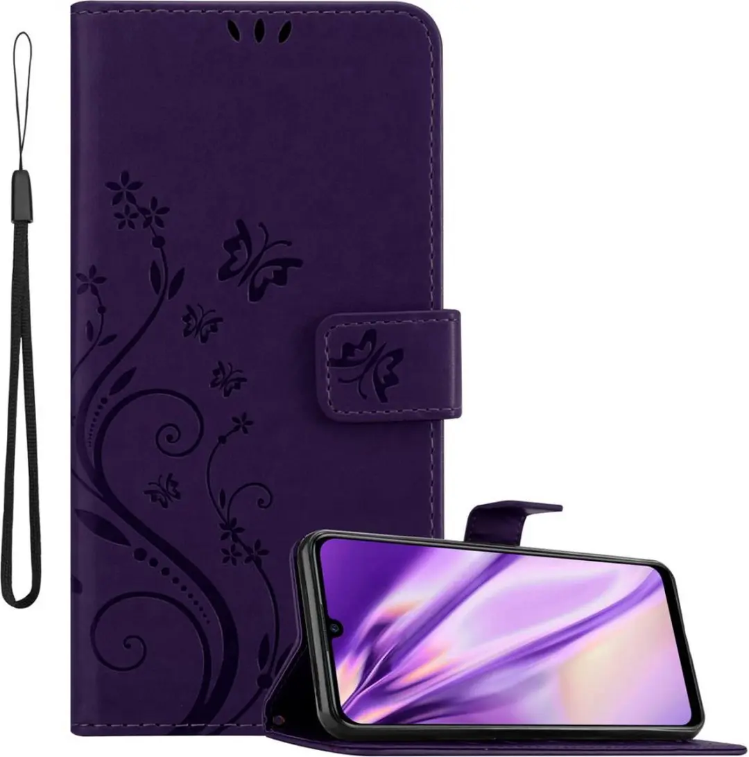 Cadorabo Hoesje geschikt voor Honor 10 LITE / Huawei P SMART 2019 in BLOEMEN DON