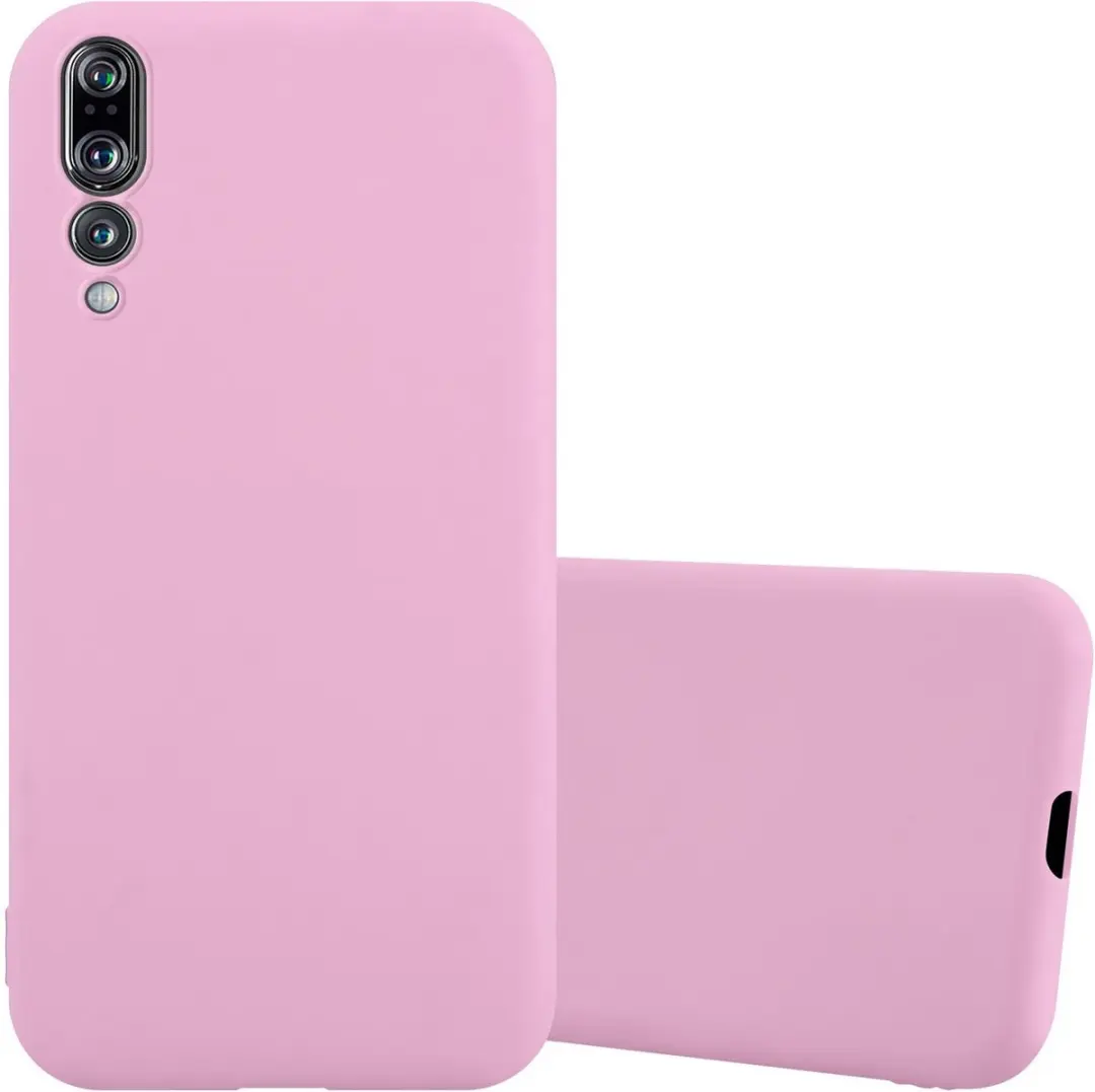 Cadorabo Hoesje geschikt voor Huawei P20 PRO / P20 PLUS in CANDY ROZE