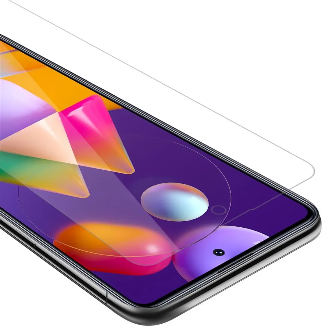 Cadorabo Screenprotector geschikt voor Samsung Galaxy M31s