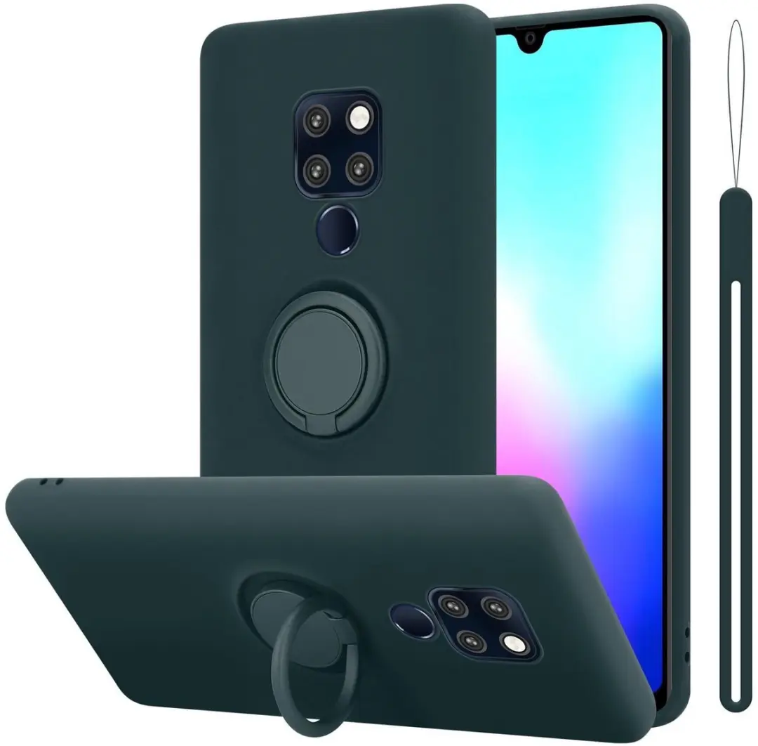 Cadorabo Hoesje geschikt voor Huawei MATE 20 in LIQUID GROEN