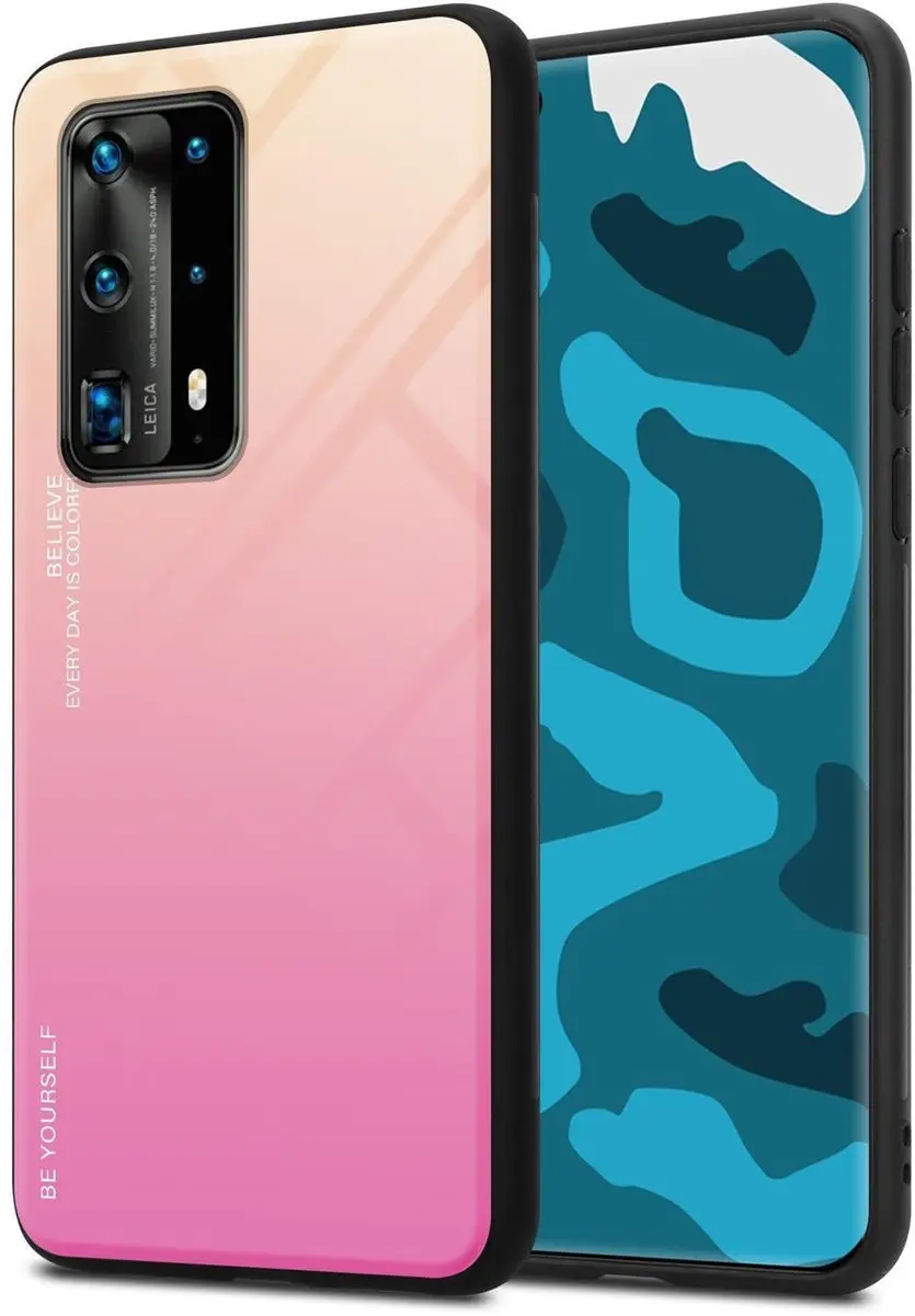 Cadorabo Hoesje geschikt voor Huawei P40 PRO / P40 PRO+ in GEEL
