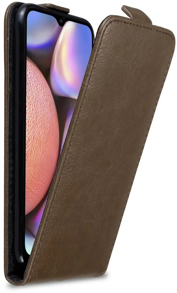 Cadorabo Hoesje geschikt voor Samsung Galaxy A10s / M01s in KOFFIE BRUIN