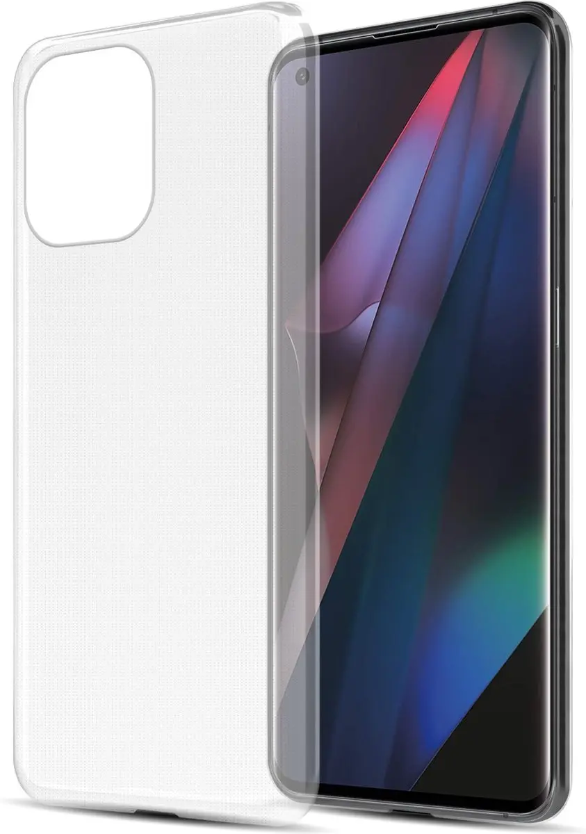 Cadorabo Hoesje geschikt voor Oppo FIND X3 PRO in VOLLEDIG TRANSPARANT
